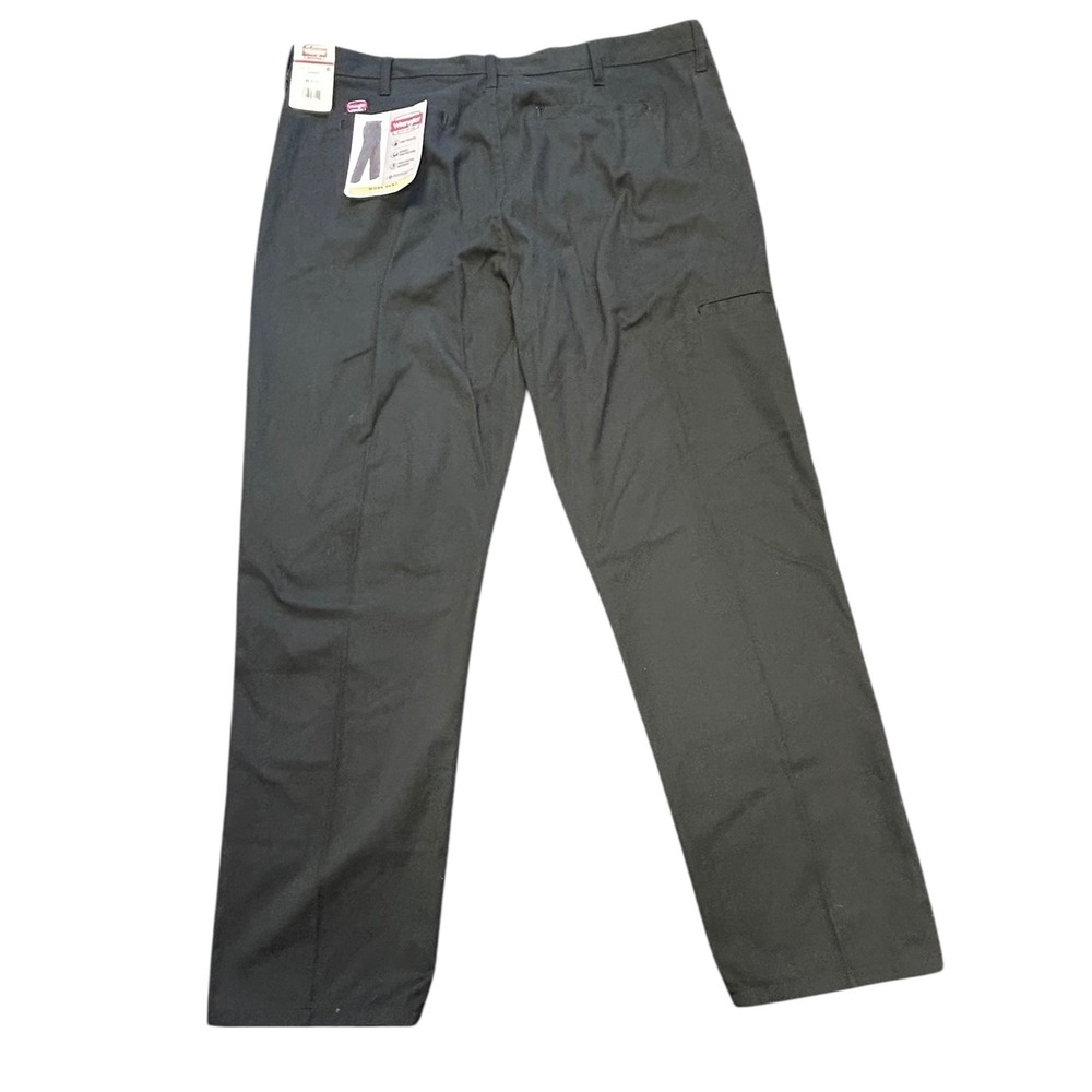 Wrangler Workwear Relaxed Fit Black Work Pants Tool Pockets Mens‎ 42x32 New